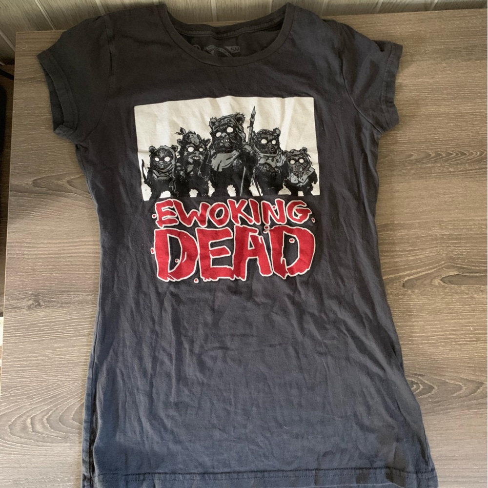 Ewoking Dead Star Wars Walking Dead Shirt Ewok Zombies Halloween S